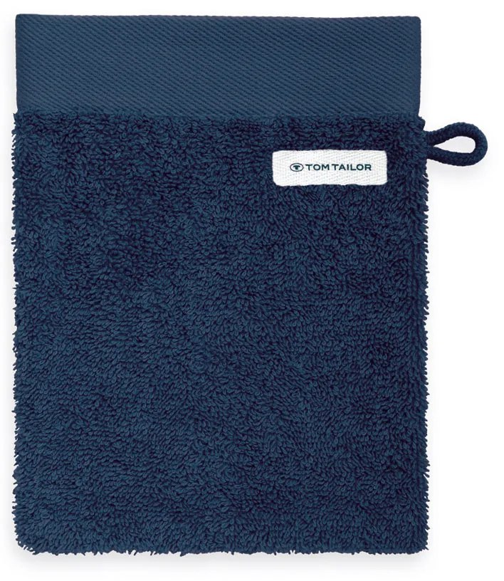 Tom Tailor Myjka frotte ciemnogranatowy, 16 x 21 cm, zestaw 6 szt.