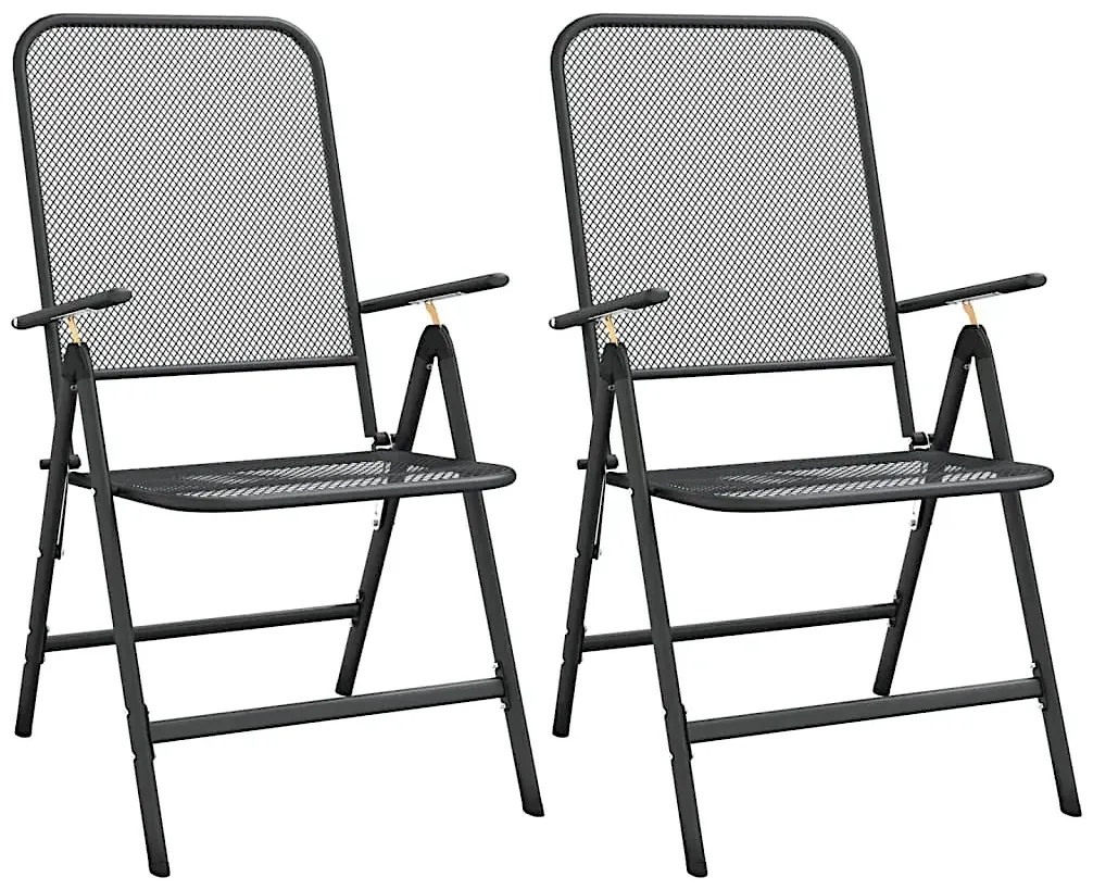 Antracytowy zestaw mebli ogrodowych W4-S48