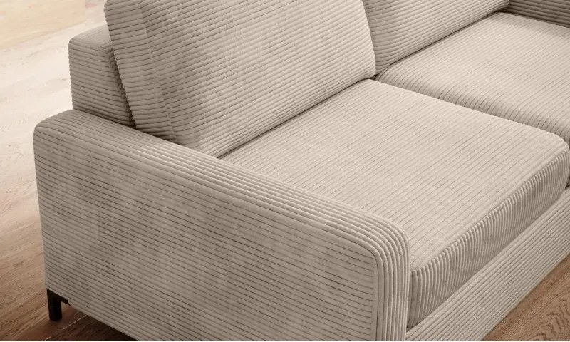 Sofa kanapa TINO 140 z funkcja spania System Włoski i pojemnikiem WERSAL