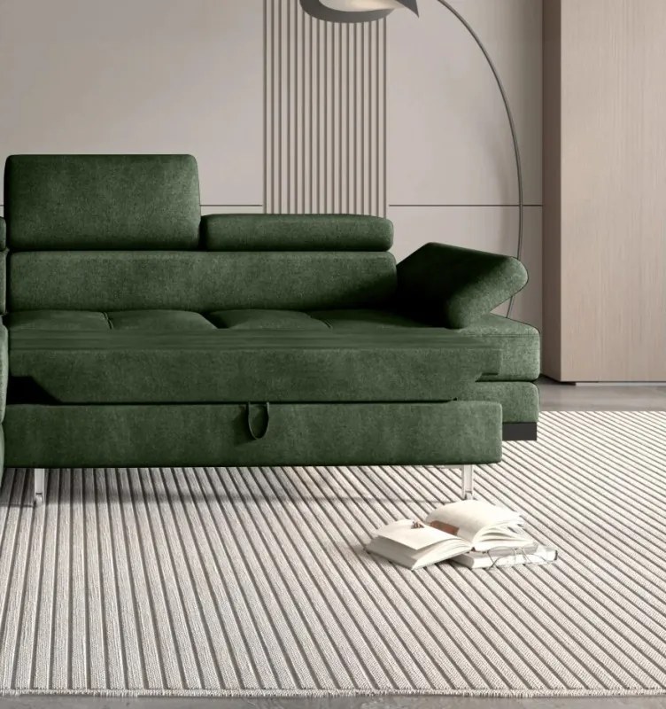 Narożnik EMPORIO L z funkcją spania WERSAL