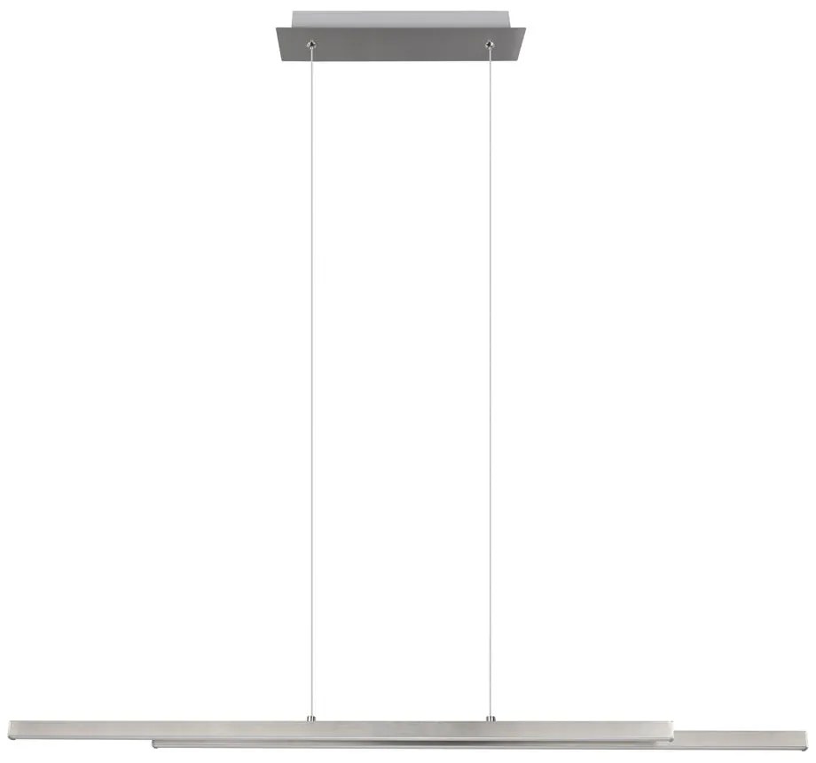 Lampa wisząca LED w kolorze srebra Odio – Trio