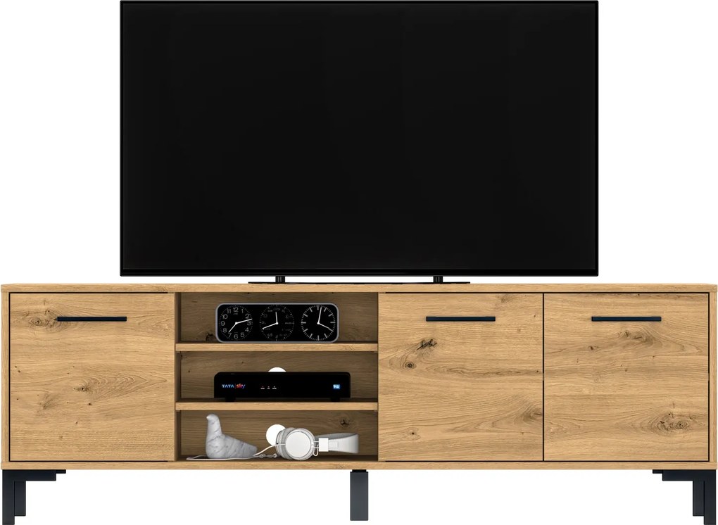 Szafka pod telewizor Nevio 20, dąb artisan
