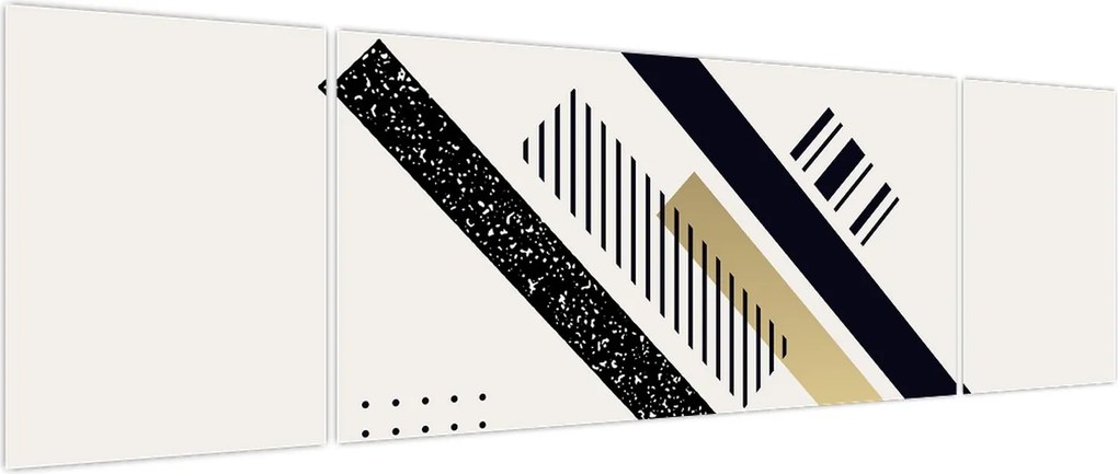 Obraz - Kształty geometryczne N⁰5 (170x50 cm)