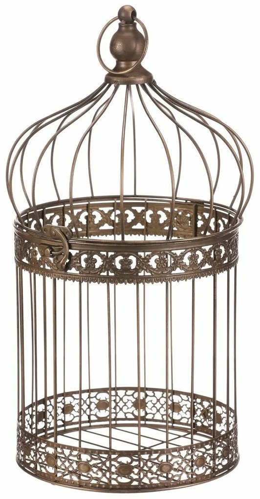 Zestaw klatek metalowych Vask 2 szt., miedziany