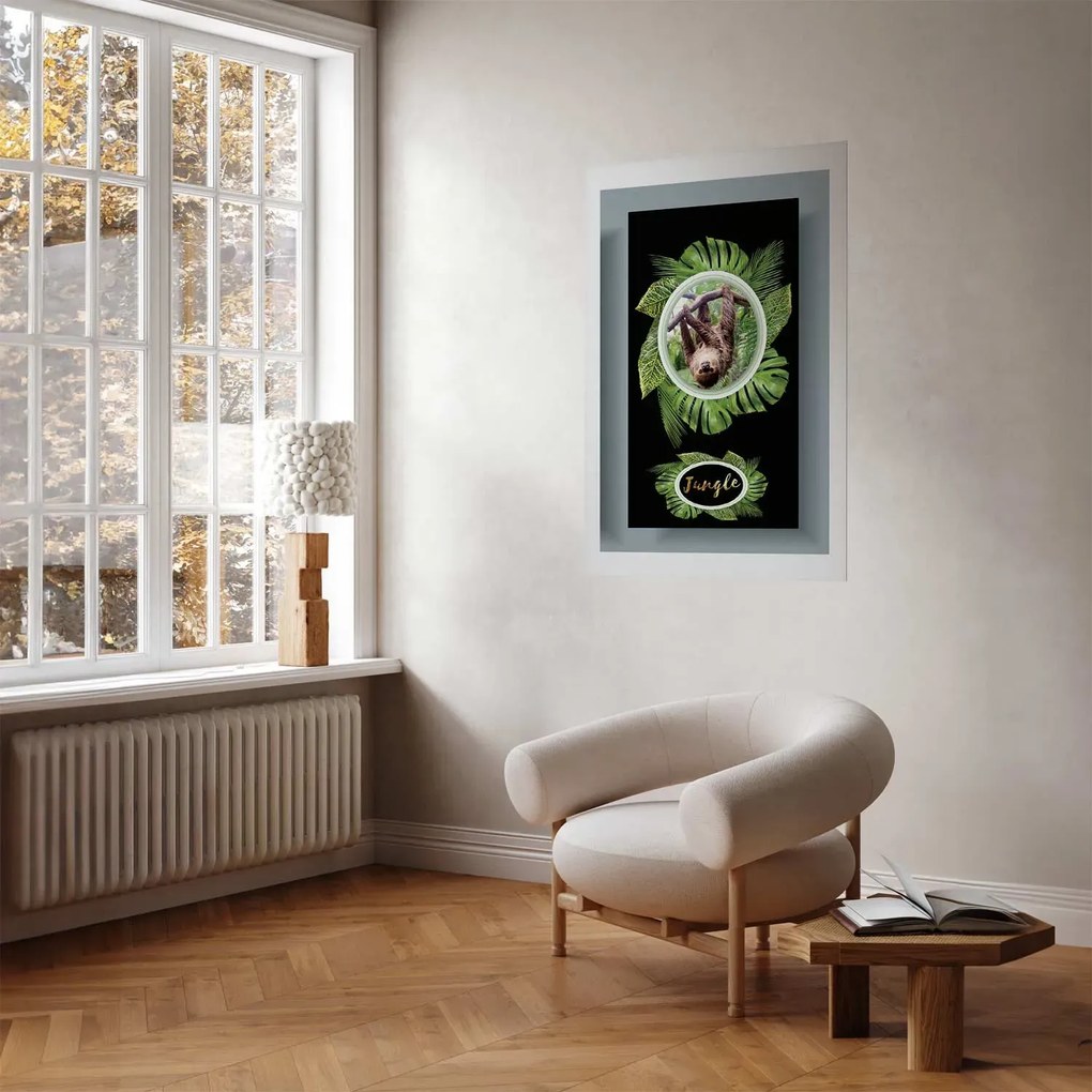 Plakat Leniwiec 40x60 cm bez ramy z marginesem ARTGEIST B