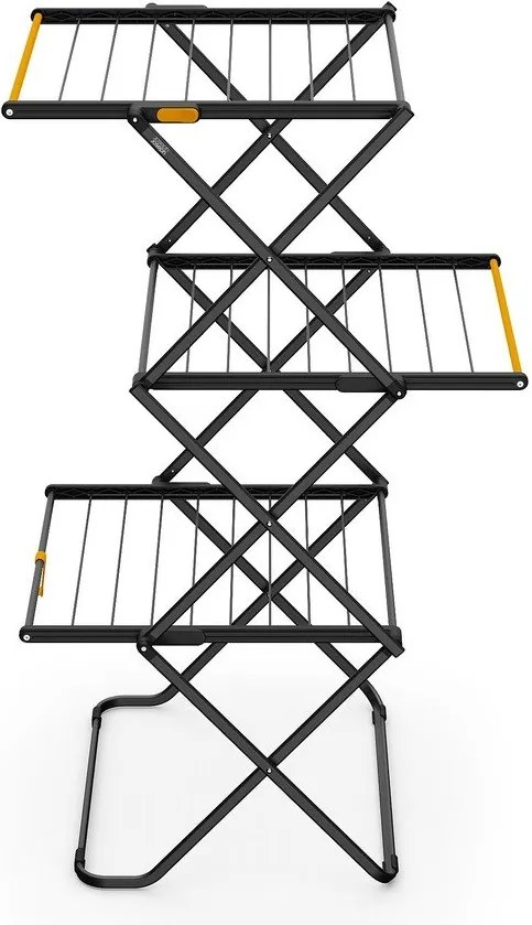 Czarna suszarka na pranie 16 m AirFrame – Joseph Joseph