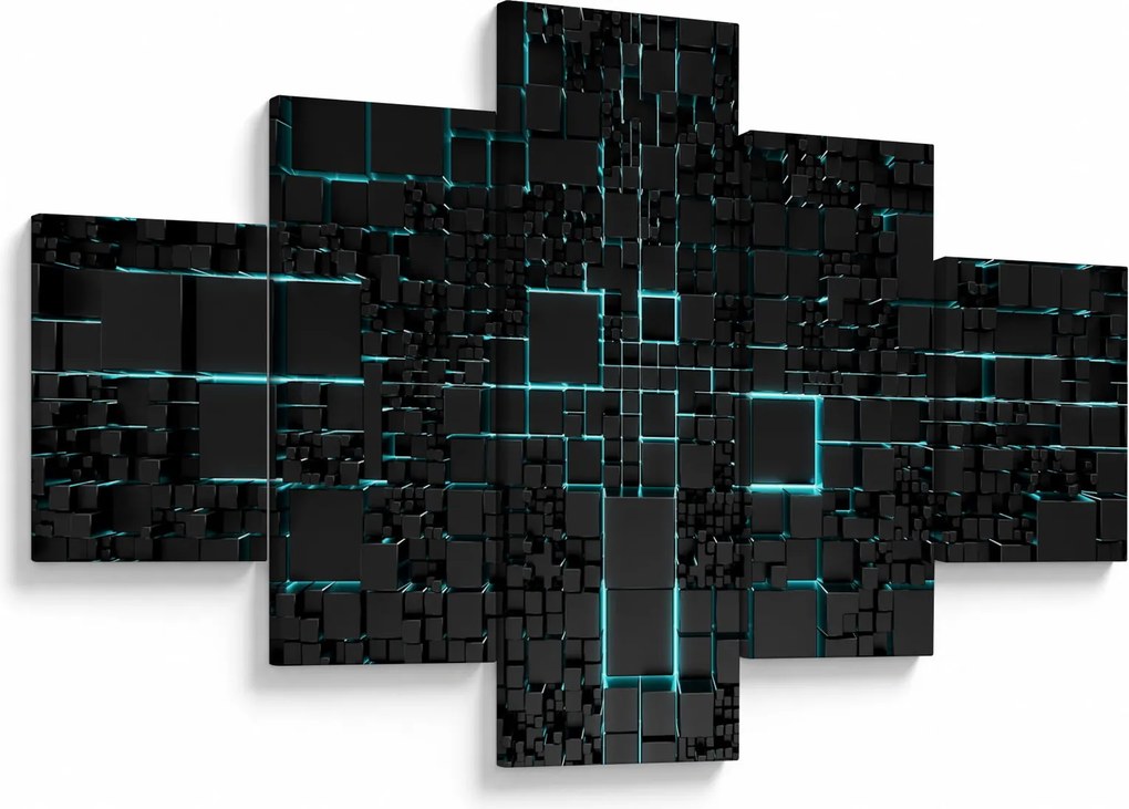 Obraz - Interfejs technologiczny (125x70 cm)