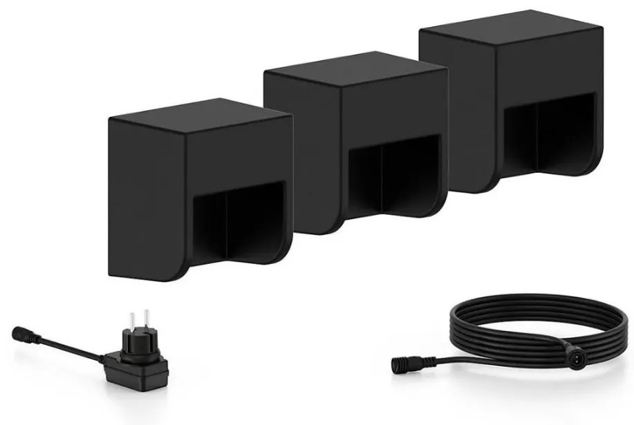 Philips - ZESTAW 3x LED Kinkiet zewnętrzny GRITS LED/1,5W/24/230V IP44