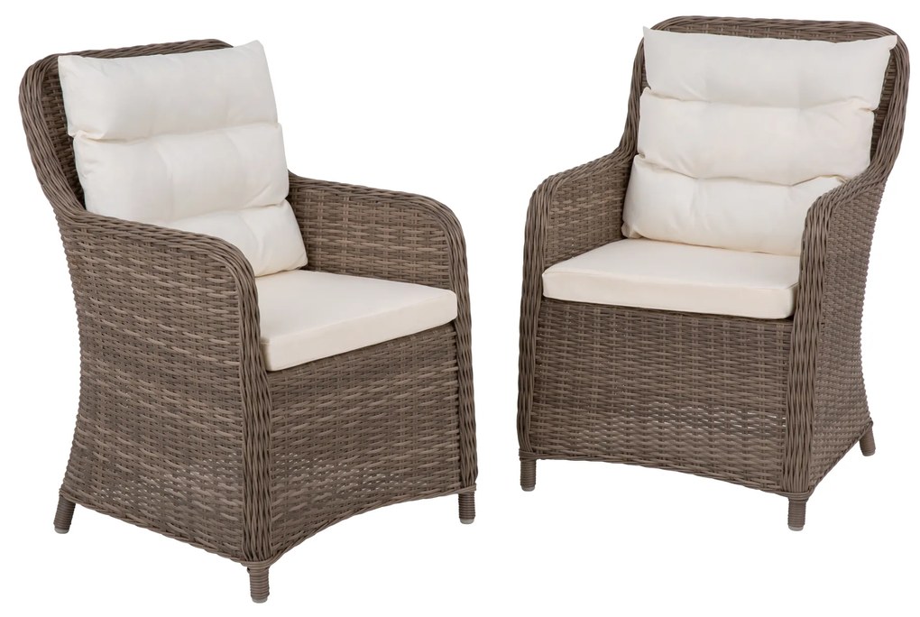 Zestaw foteli z technorattanu Cecile 2 sztuki PATIO