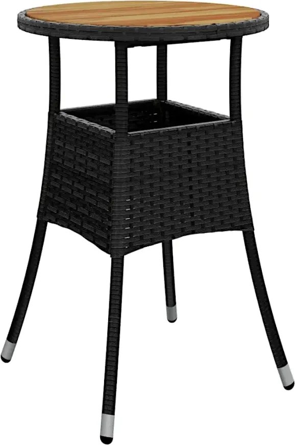 Stolik kawowy technorattanowy do ogrodu S6-S53
