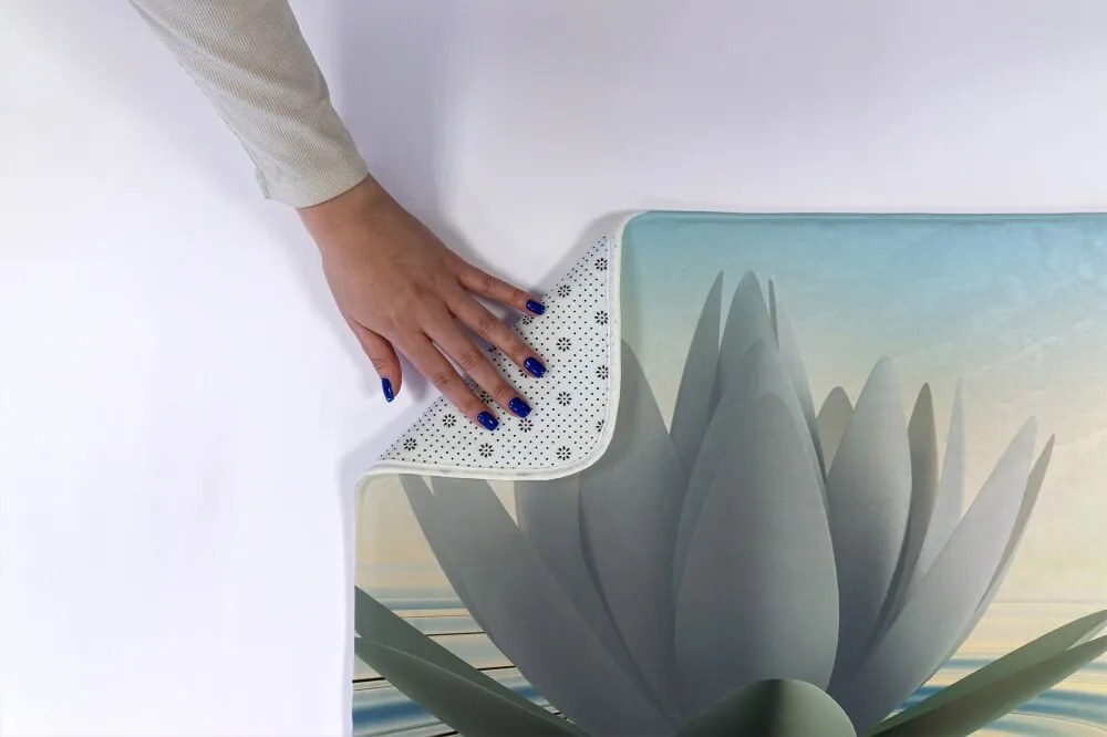 Dywanik łazienkowy Dywanik łazienkowy Kwiaty Lilie wodne