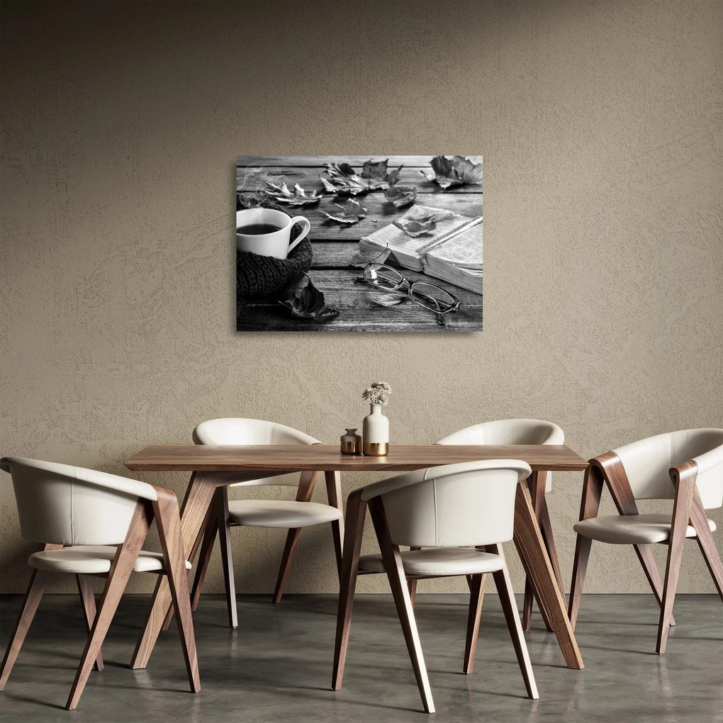 Obraz na szkle - Spokojny jesienny dzień (70x50 cm)