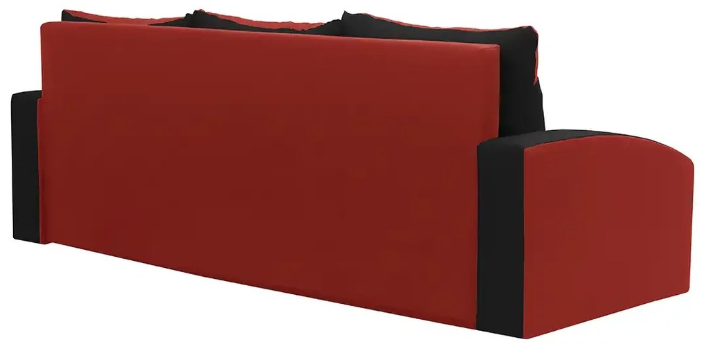 Kanapa sofa 3 os z funkcją spania KING Kremowy/Czarny