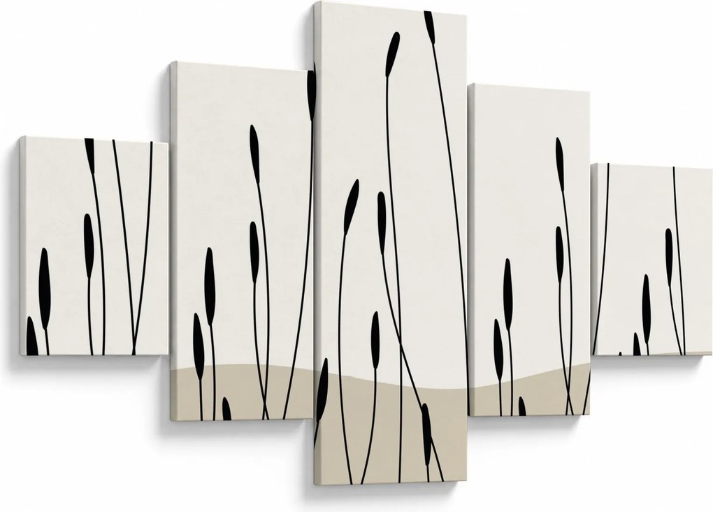 Obraz - Łąka graficzna N⁰3 (125x70 cm)