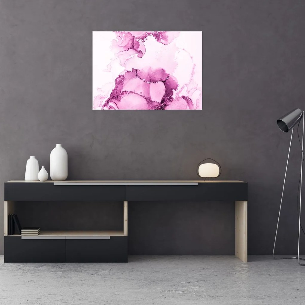 Obraz - Różowy wystrój (70x50 cm)