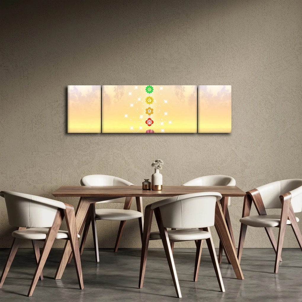 Obraz - Czakry (170x50 cm)