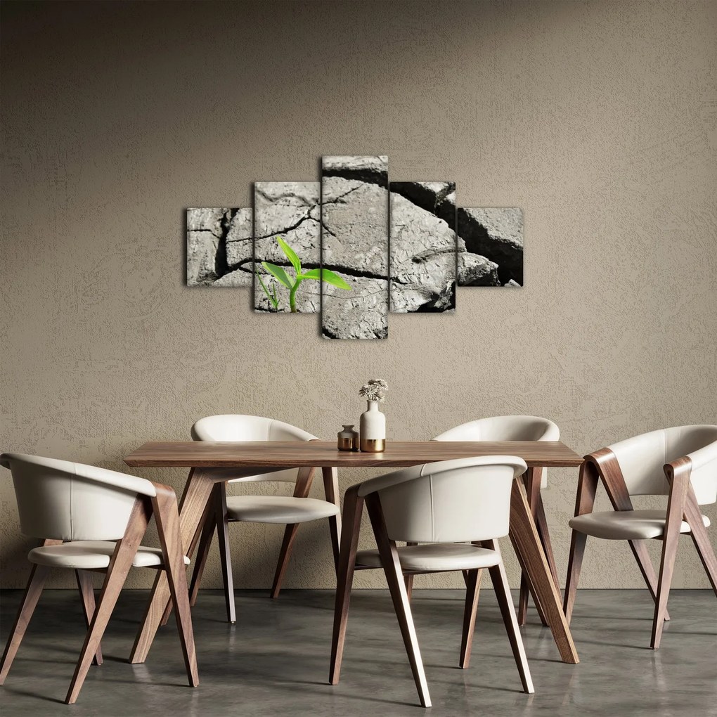 Obraz - Pęknięcia (125x70 cm)