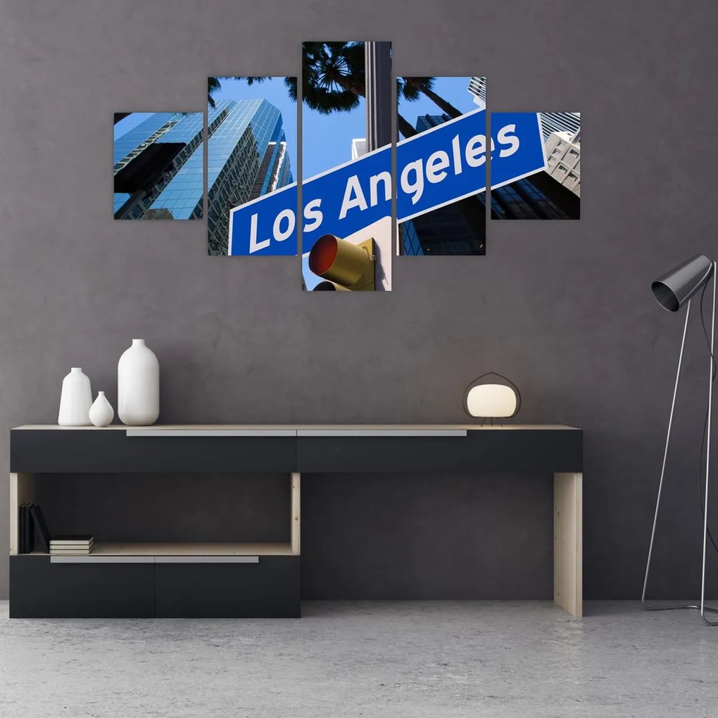 Obraz - Los Angeles (125x70 cm)