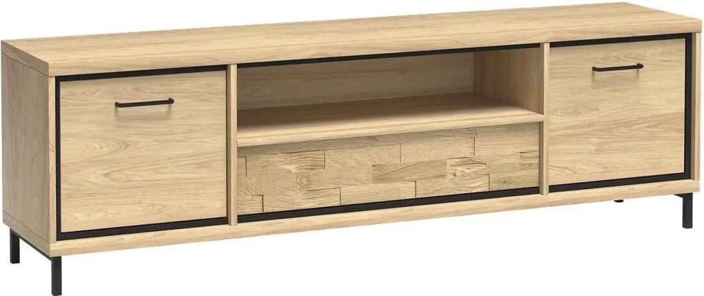 Szafka RTV SYNDRA - Dąb / 181 cm