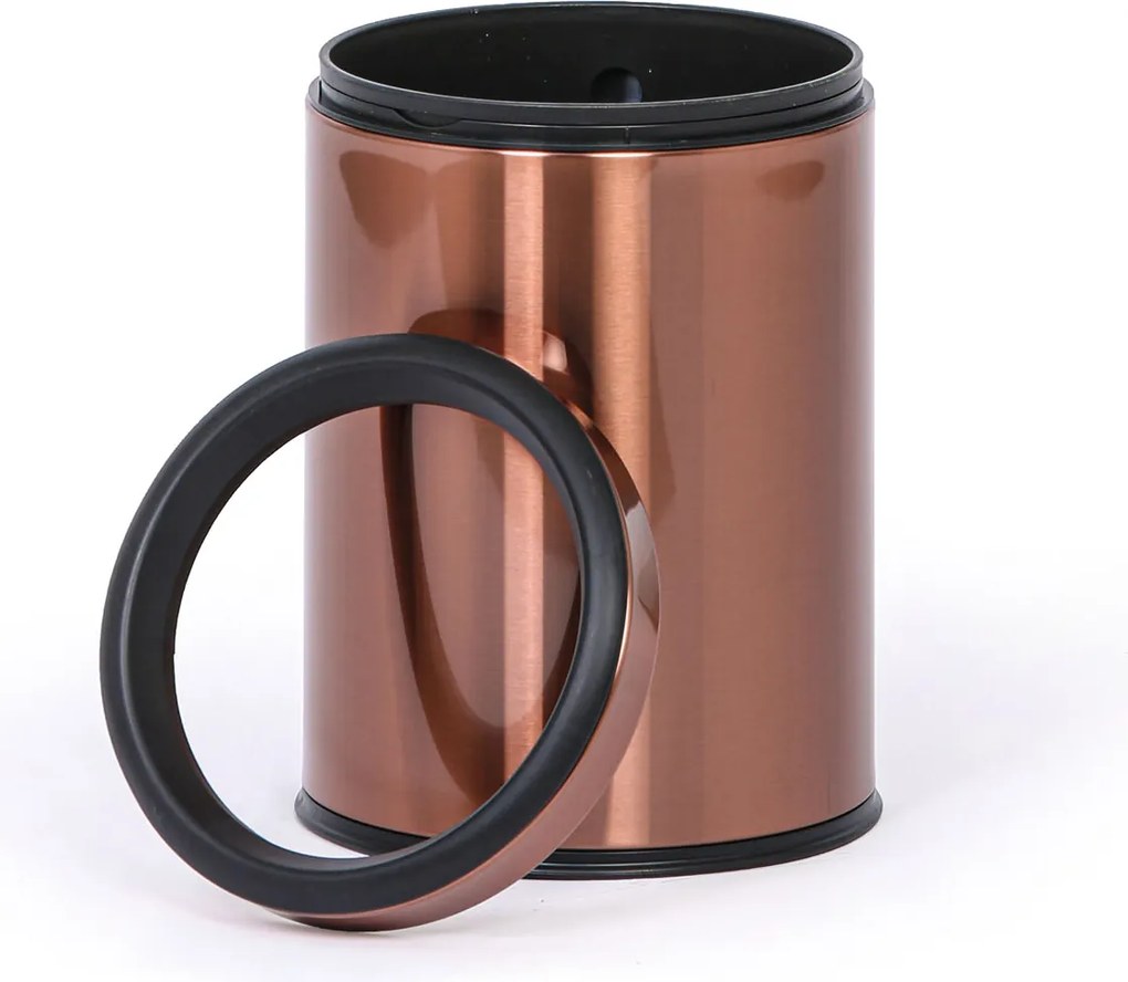Kosz na śmieci 10 l, rosegold