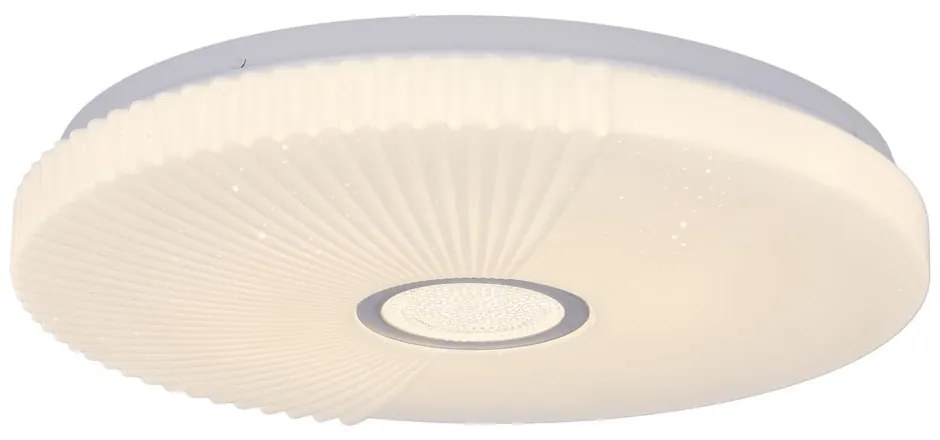 Biała lampa sufitowa LED 38x38 cm Sunny – Candellux Lighting