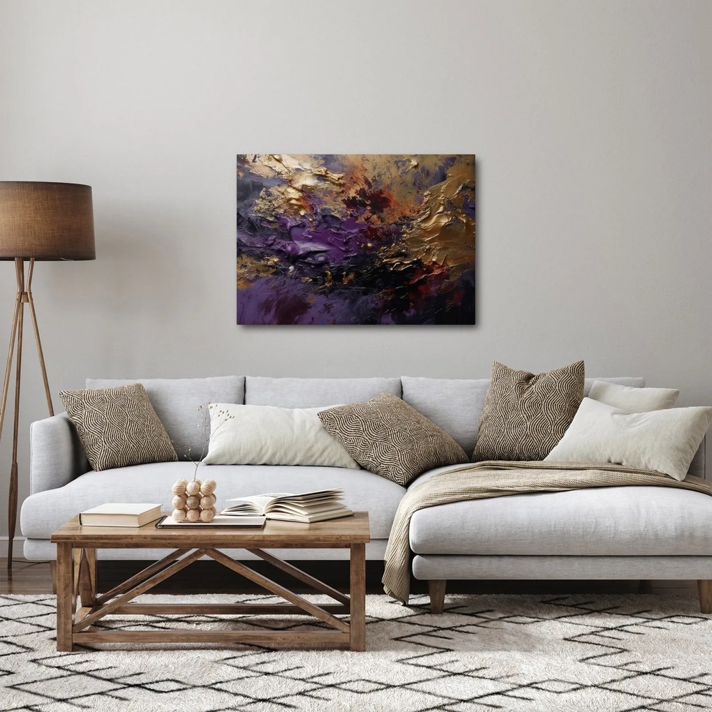 Obraz - Teksturowana abstrakcja (70x50 cm)