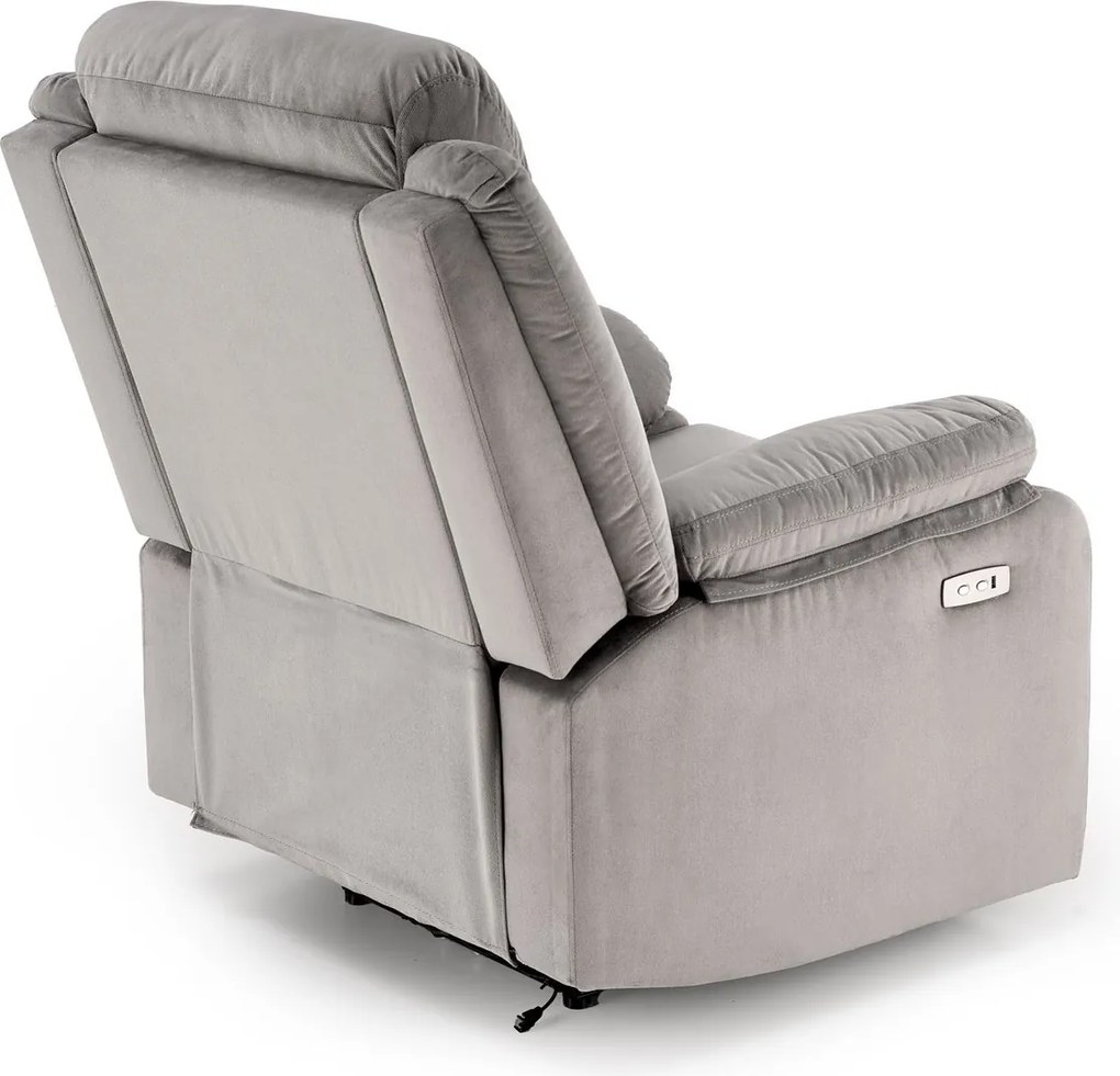 Fotel z funkcją elektrycznego rozkładania Loris Halmar