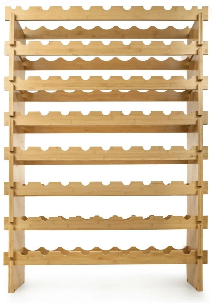 G21 Bambusowy regał na wino, 72 butelki