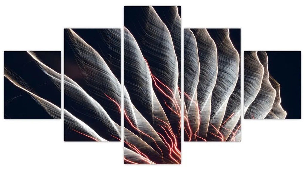 Obraz - Wyładowanie świetlne (125x70 cm)
