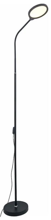 Zuma Line SM-609-BL lampa stojąca LED 10W 230V czarna, ściemnialna