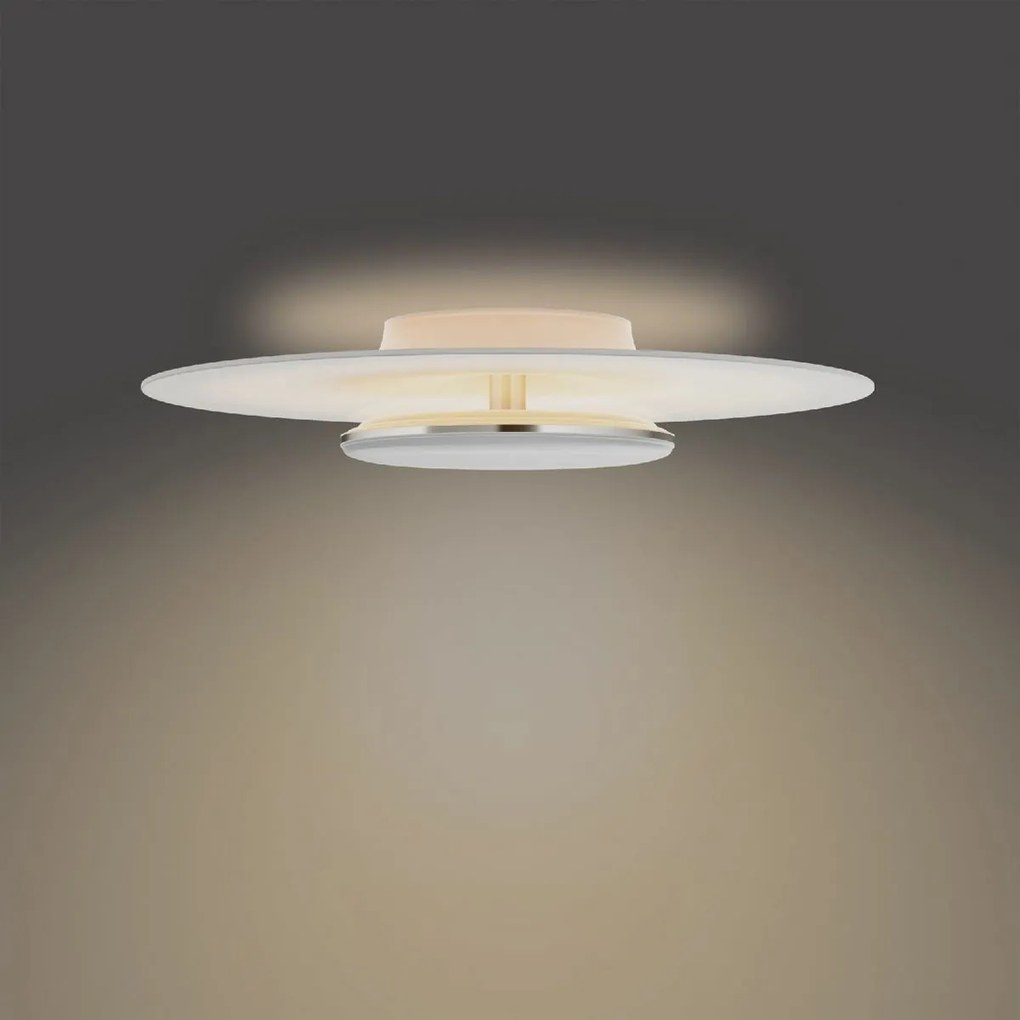 Philips 8720169195257 sufitowa oprawa LED Garnet,biała, 1x 40 W 4200 lm 2700 K IP20