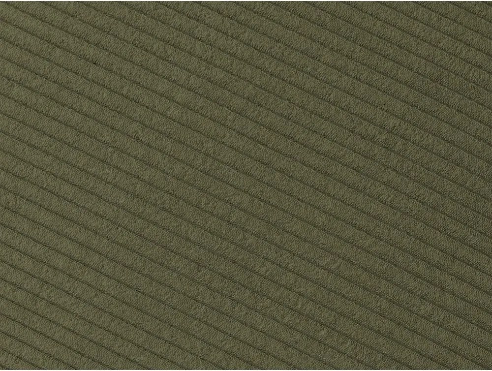 Zielona sztruksowa sofa 242 cm Giorgia – Bobochic Paris