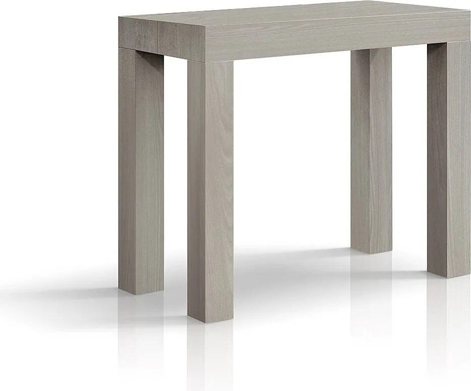 Wysuwana konsola z wiązu z efektem perłowym 90×45 cm - 90×300 - VIAREGGIO