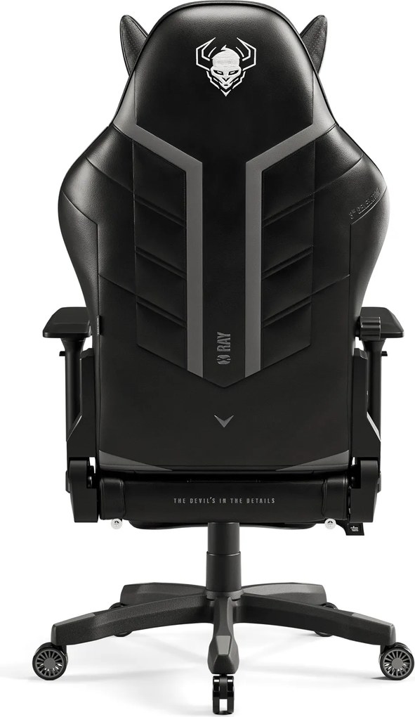 Krzesło obrotowe Diablo X-Ray Normal Size czarno-szary