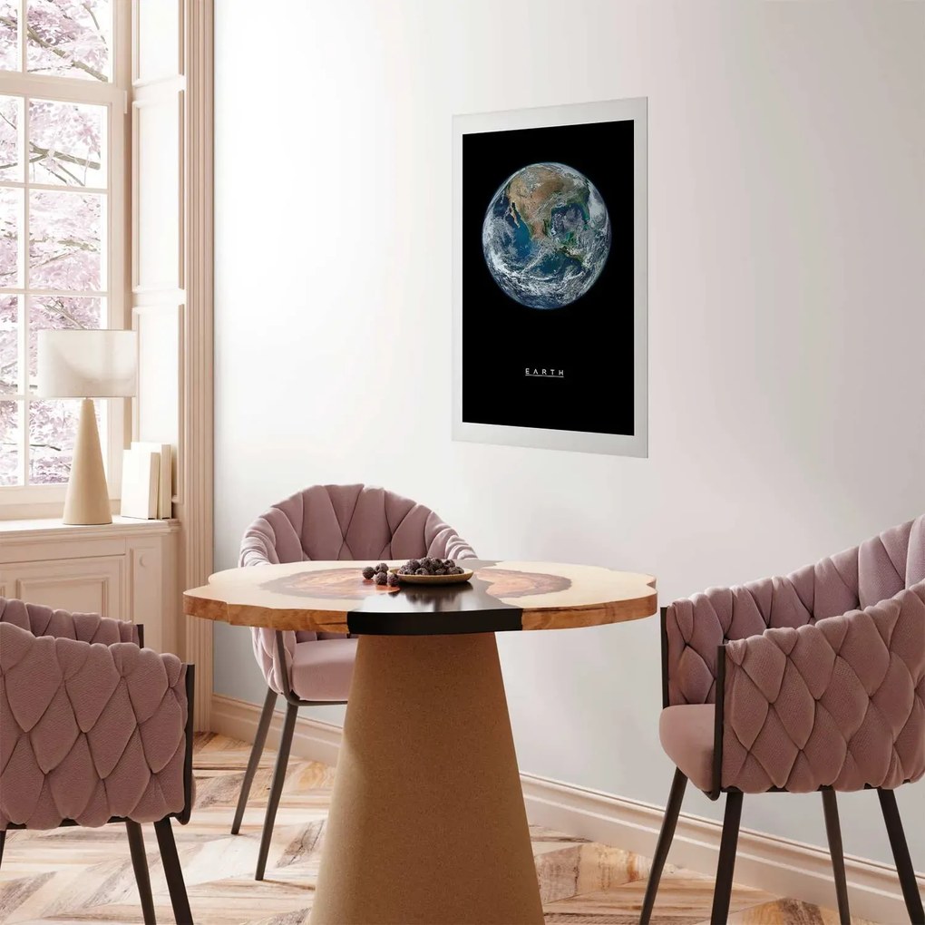 Plakat Ziemia 21x30 cm bez ramy z marginesem ARTGEIST B