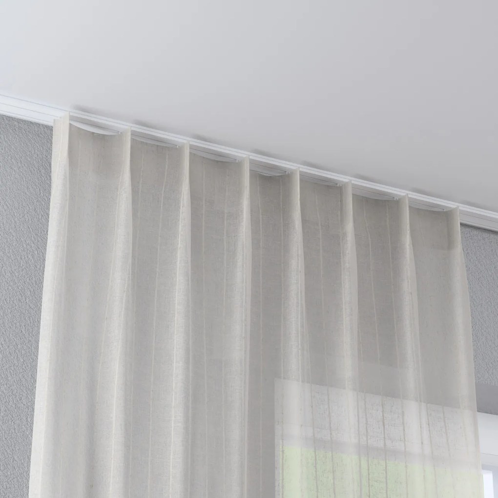 Zasłona na haczykach flex pojedynczych