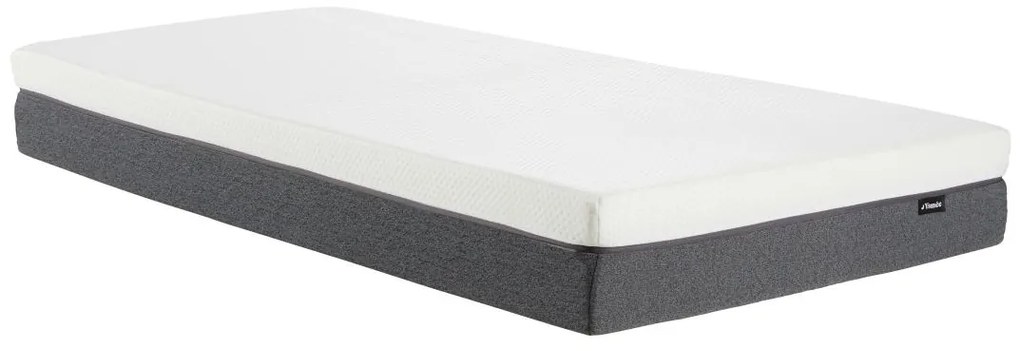 Materac 90 x 190 cm o grub. 25 cm z 7-strefową pianką o wysokiej gęstości, pamięcią kształtu i zdejmowanym pokrowcem - RIAU marki YSMÉE