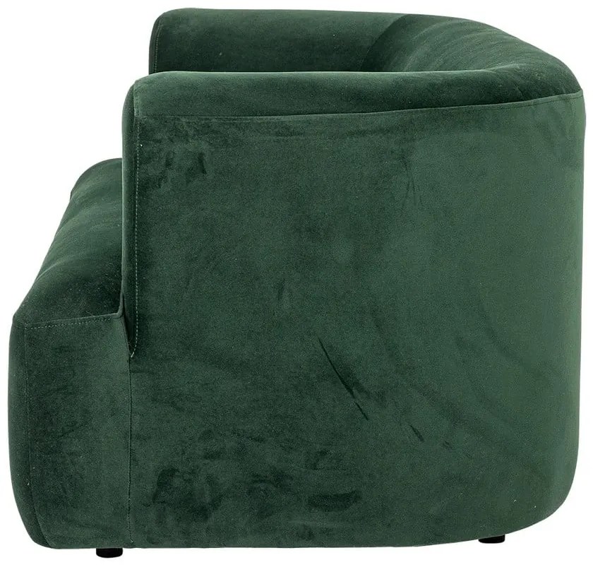 Zielona aksamitna sofa 166 cm Morgan – Bloomingville