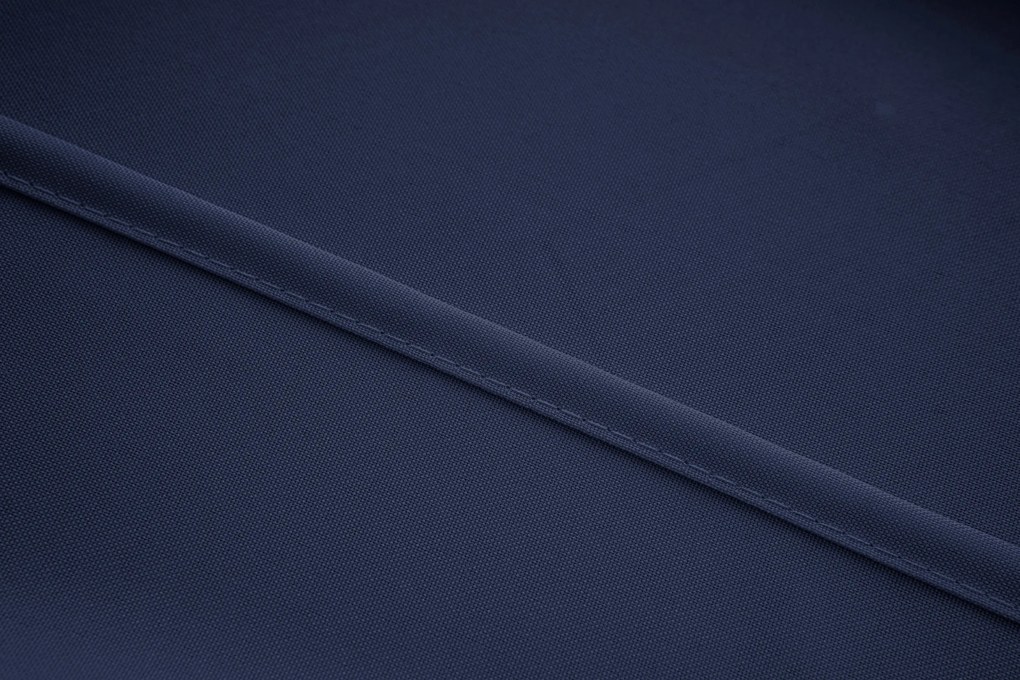 Ciemnoniebieska zasłona OXFORD LIGHT 140x250 cm Zawieszanie: Taśma z wiązaniami