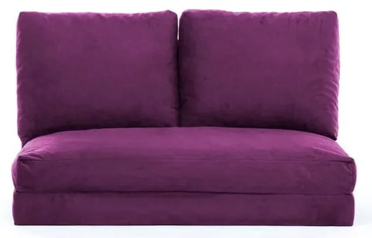Fioletowa rozkładana sofa 120 cm Taida – Balcab Home