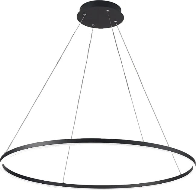 Lampa wisząca LED GIOTTO 60W czarna 3508-46-101 Fabas Luce