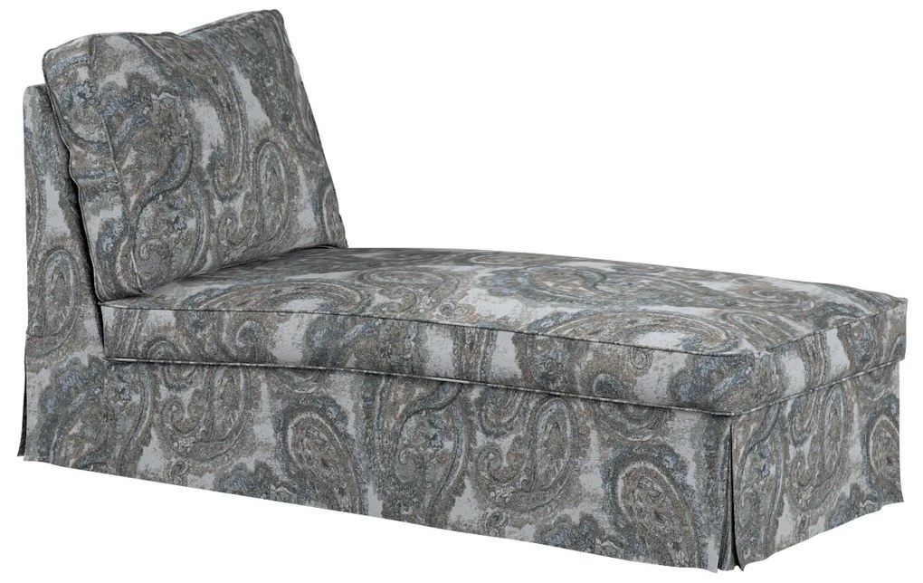 Pokrowiec na szezlong/ leżankę Ektorp wolnostojący prosty tył