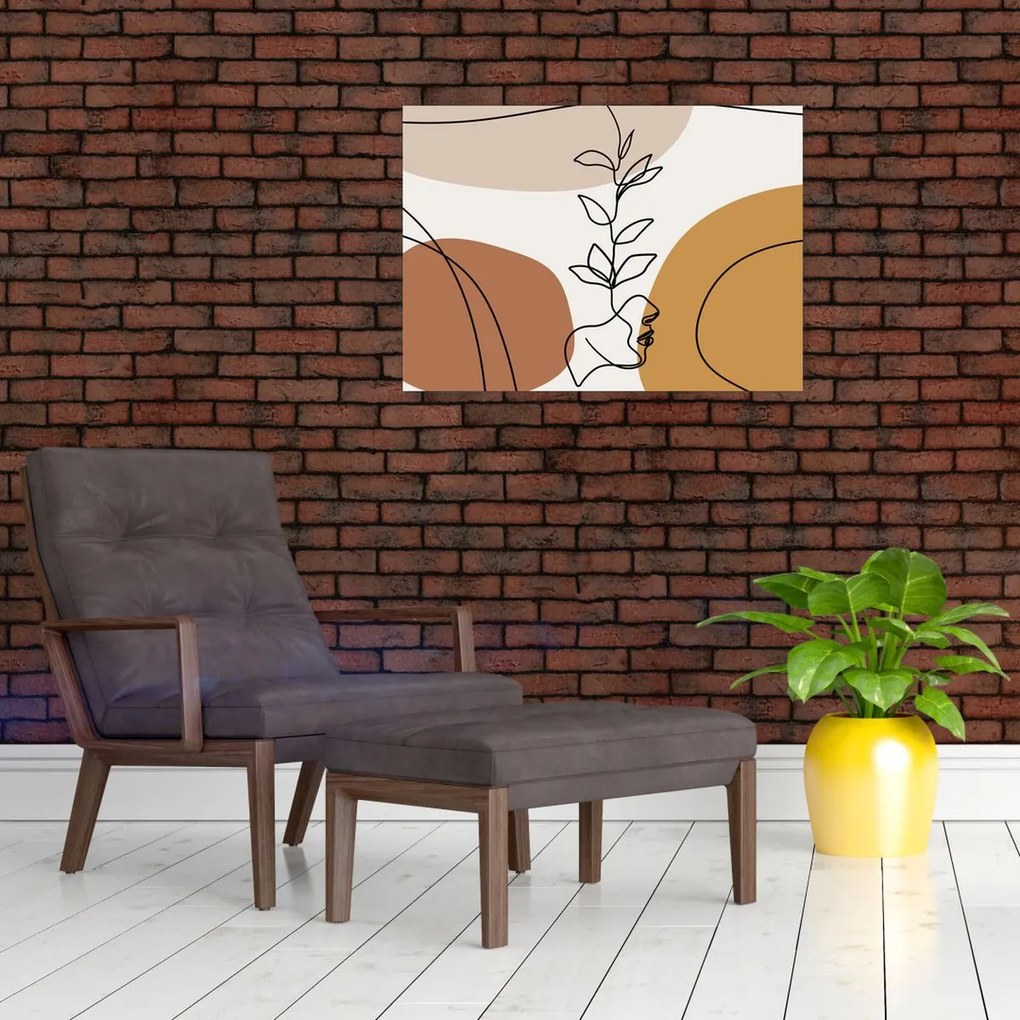 Obraz - Kształty Boho (70x50 cm)