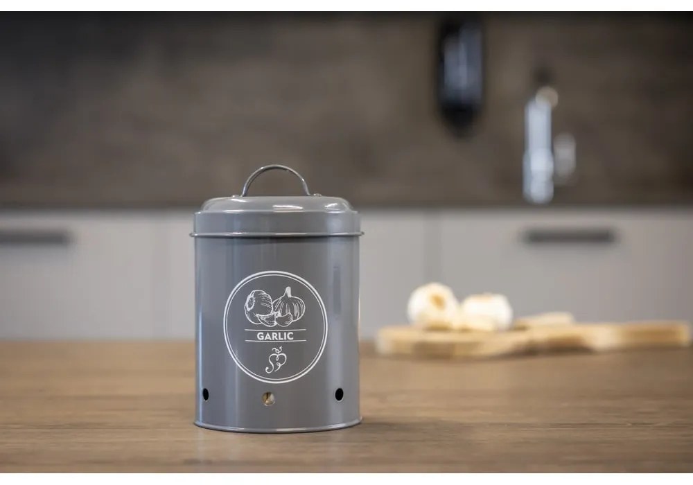 Stalowy pojemnik na żywność na żywność Secret Du Potager – Esschert Design