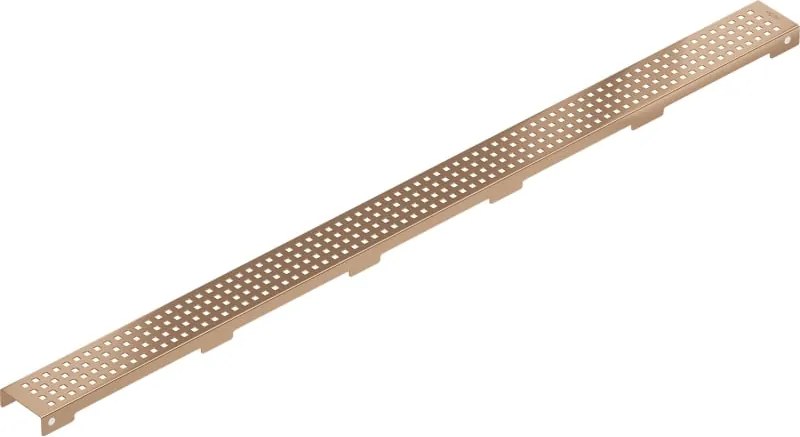 Mexen Flat M08 maskownica do odpływu liniowego 100 cm, miedź szczotkowana - 1C25100