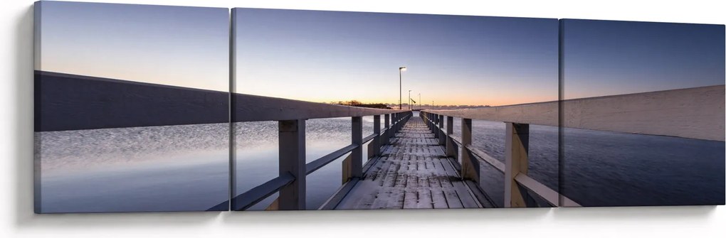 Obraz - Na molo (170x50 cm)