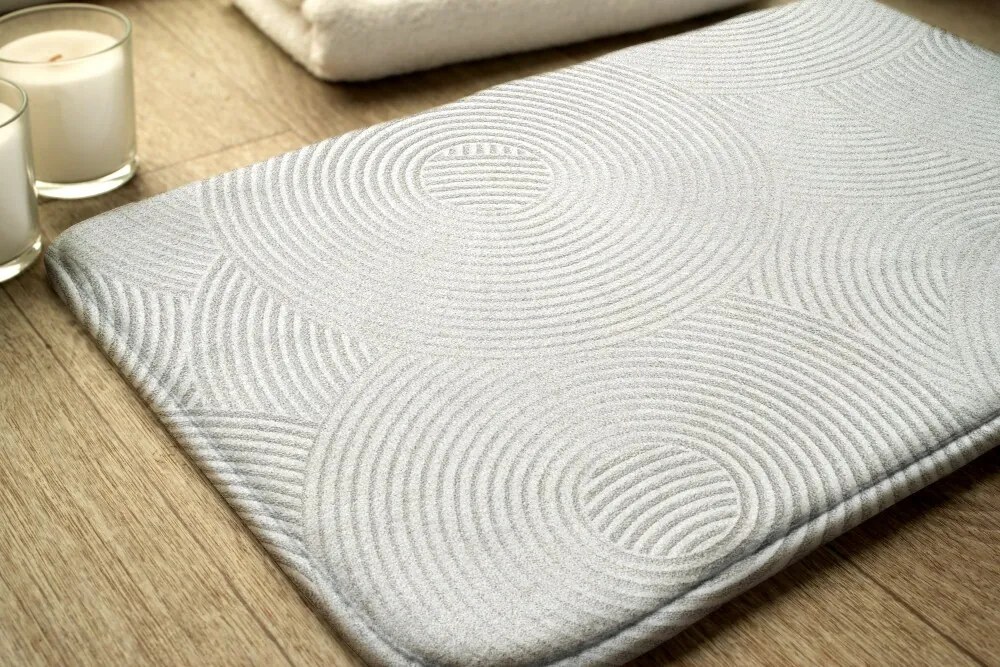 Dywanik łazienkowy Dywanik łazienkowy Płyty Abstrakcja