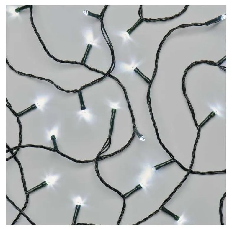 LED Zewnętrzny łańcuch bozonarodzeniowy 80xLED/13m IP44 zimna biel