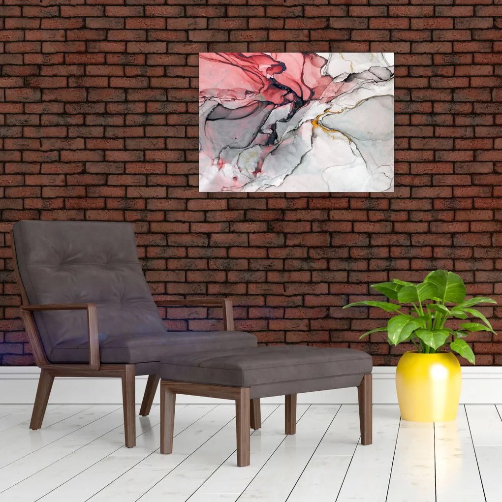 Obraz na szkle abstrakcji (70x50 cm)