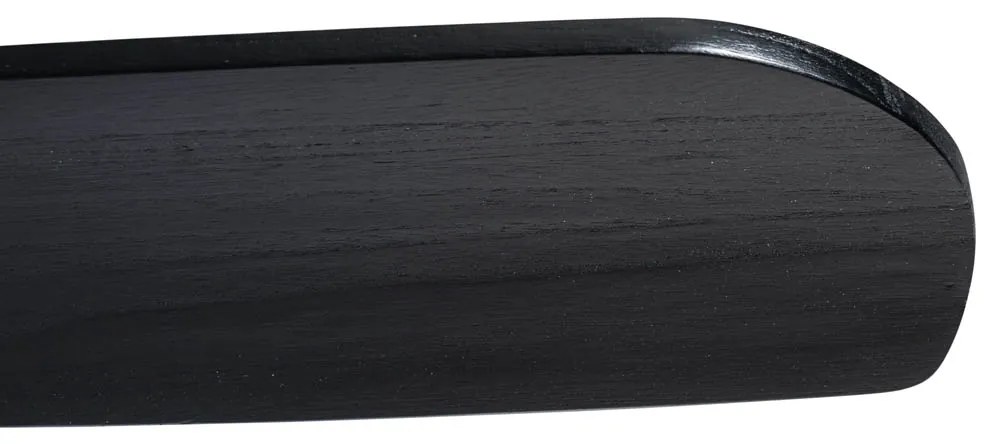 Czarny Wentylator sufitowy z lampą 132 cm z LED z funkcją ściemniania i pilotem - SofiaDesignerski Oswietlenie wewnetrzne